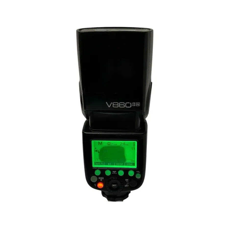 Godox TTL LI-ion Camera Flash V860 II N For Nikon -Autoflash - w/Battery READ